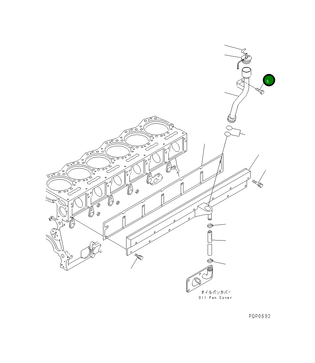 Болт CU137795 Komatsu
