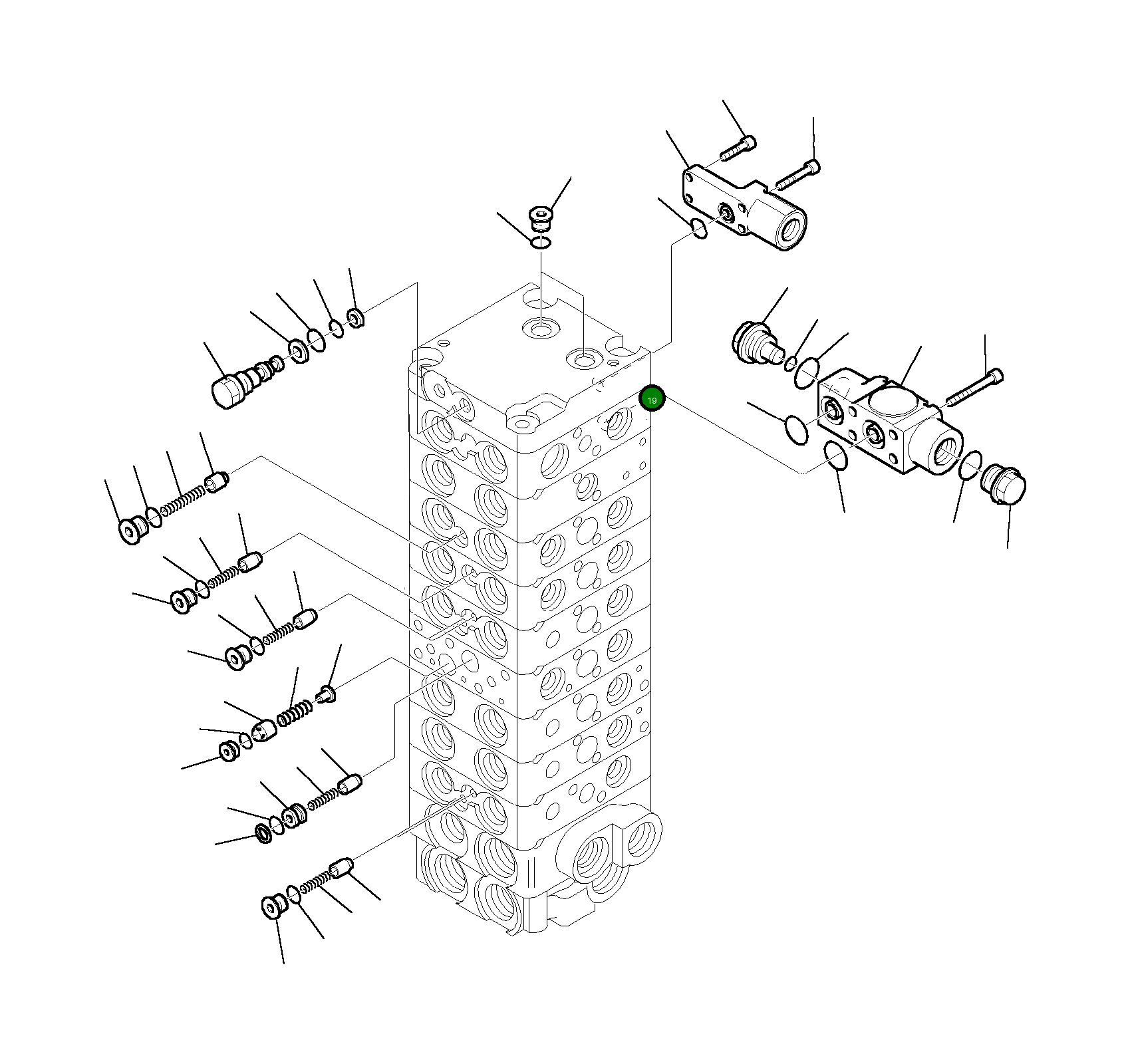 Кольцо уплотнительное (O-Ring) 890001631 Komatsu