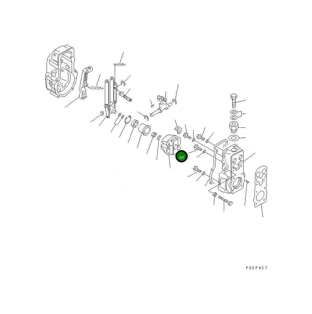 Болт ND949044-4070 Komatsu