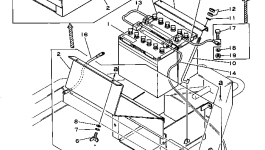 Кабель M710040280840 Komatsu