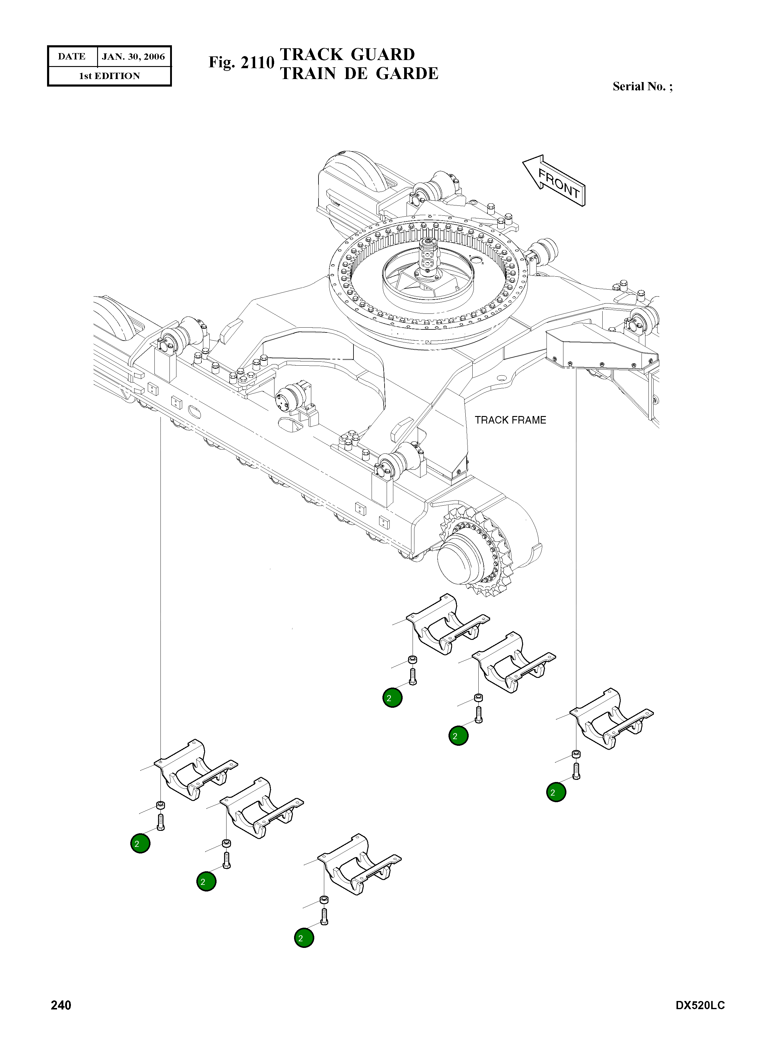 Болт S0572566 Komatsu