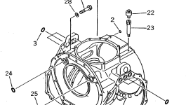 Кольцо уплотнительное (O-Ring) 07000-73042 Komatsu