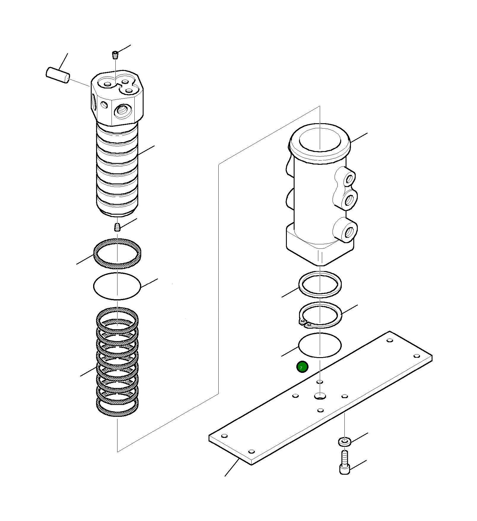 Кольцо 890001870 Komatsu