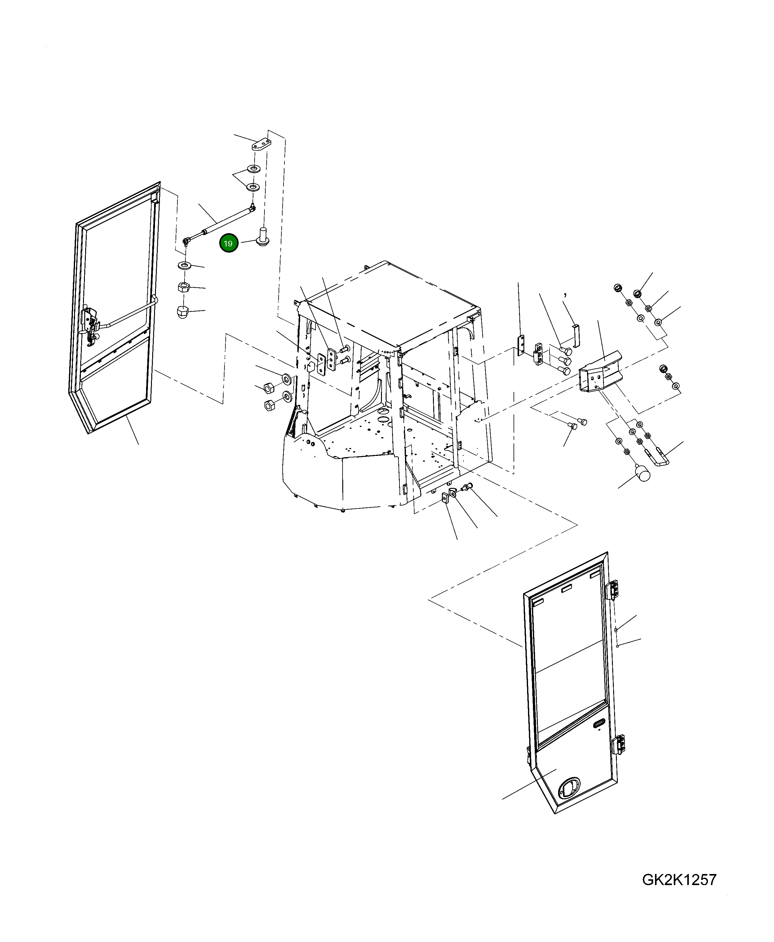 Болт 423-56-H0S06 Komatsu