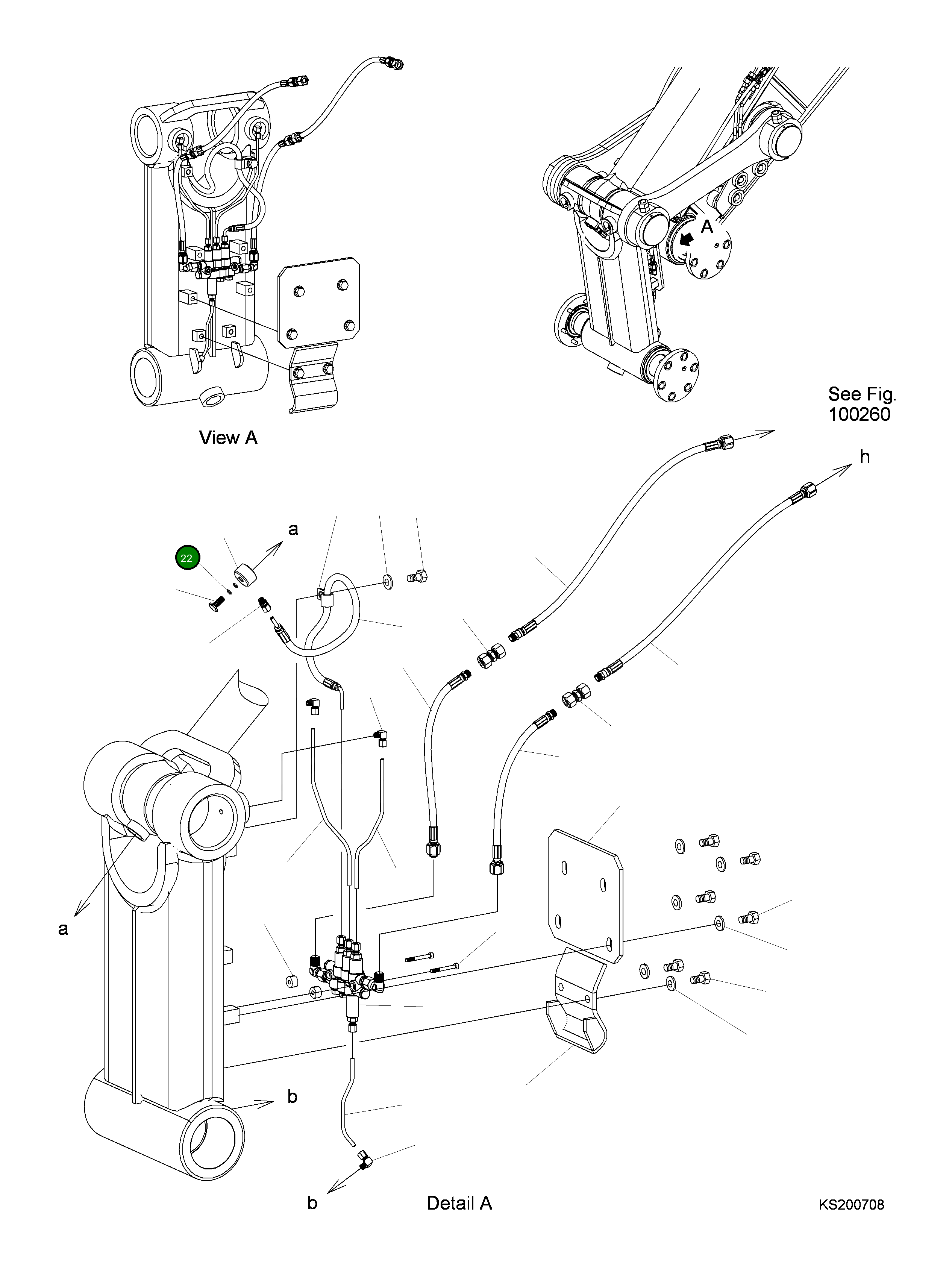 Кольцо уплотнительное (O-Ring) 207-70-K4640 Komatsu