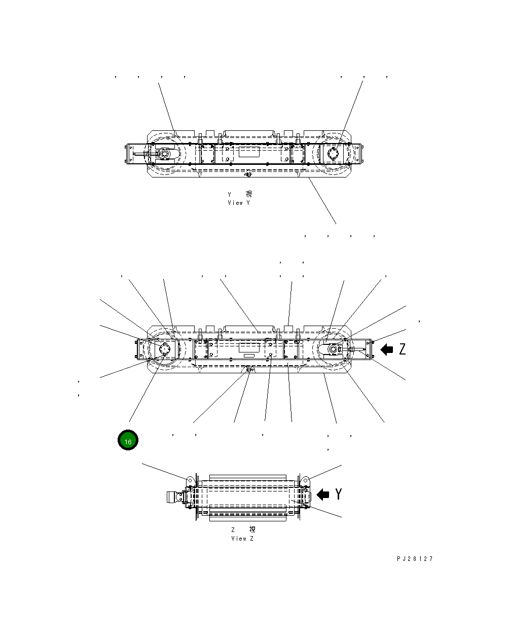 Болт MFK0000162  Komatsu
