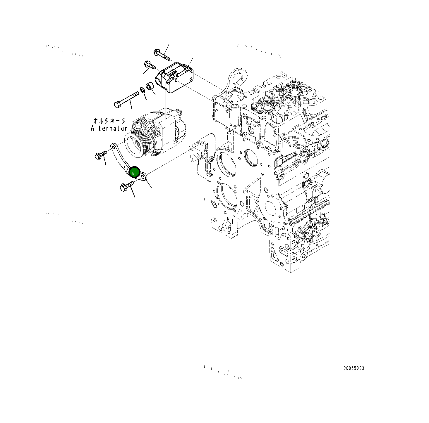 Болт 0101831095 Komatsu