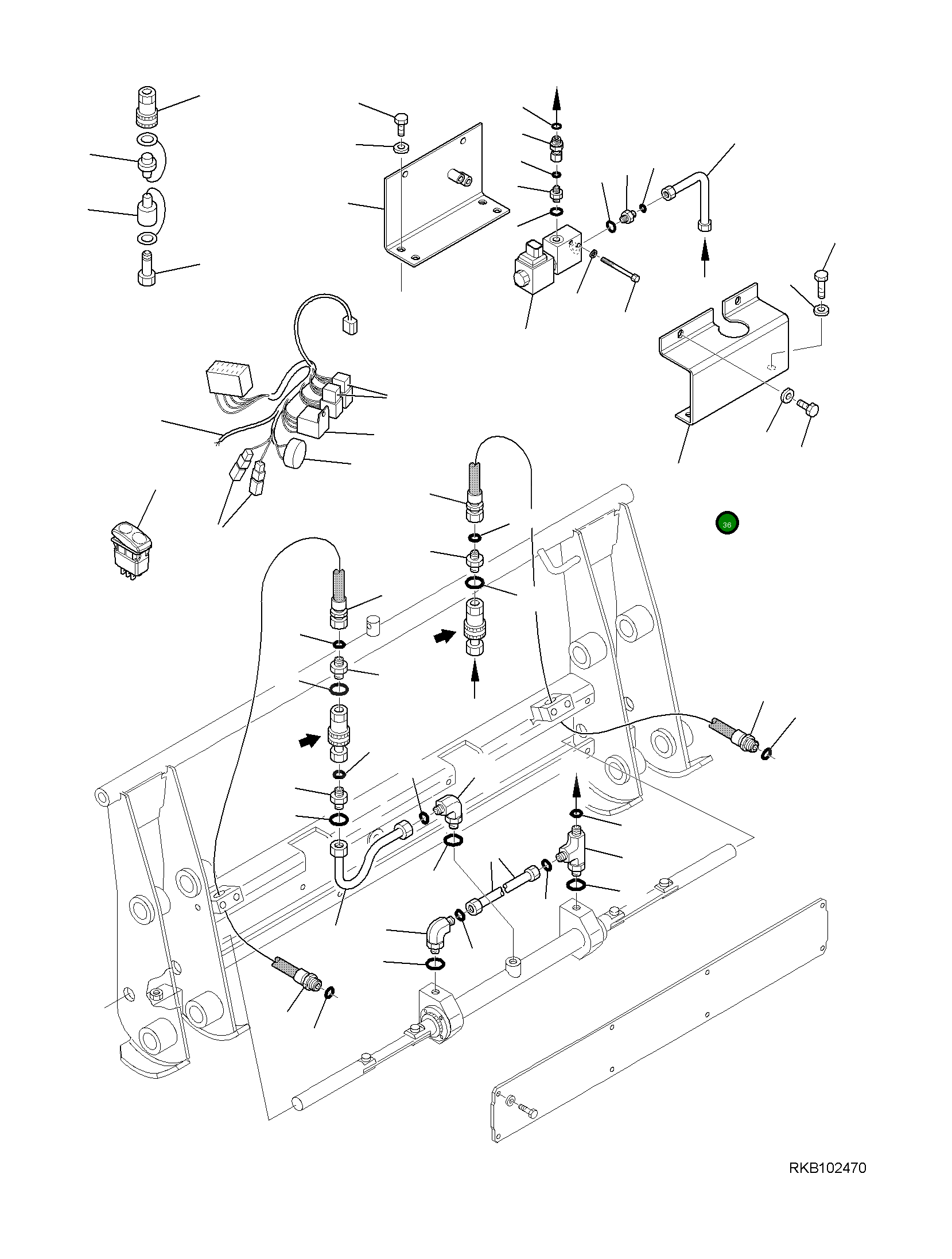 Крышка 42N-879-2610 Komatsu