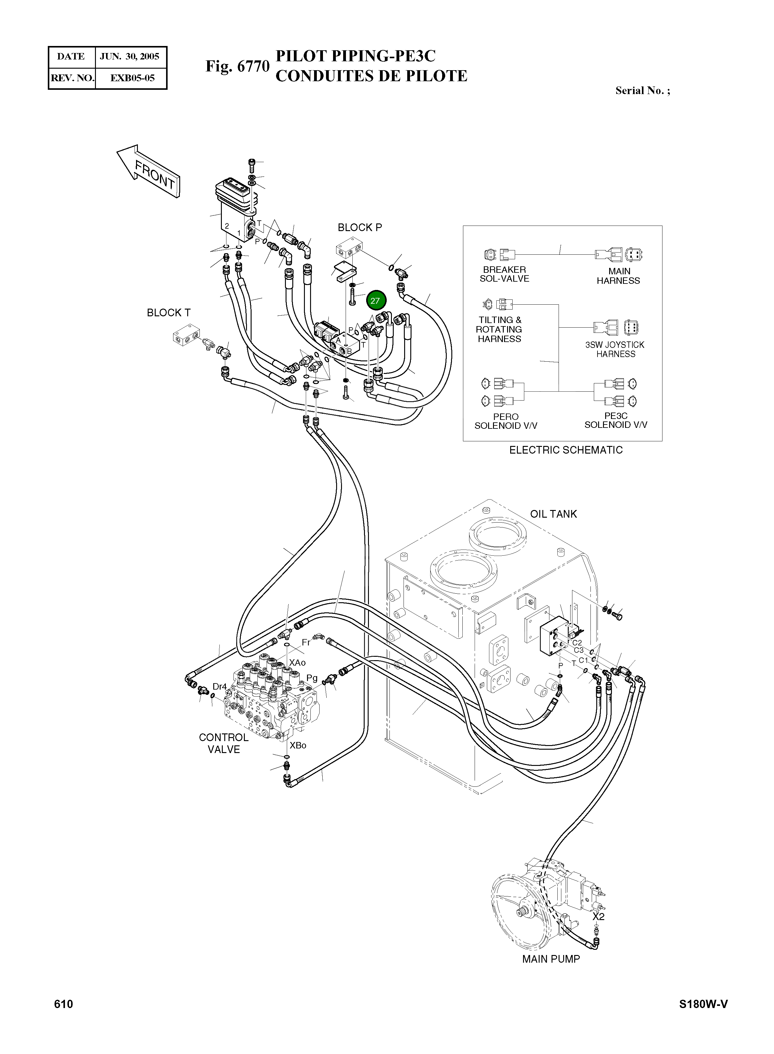 Болт S0559066 Komatsu
