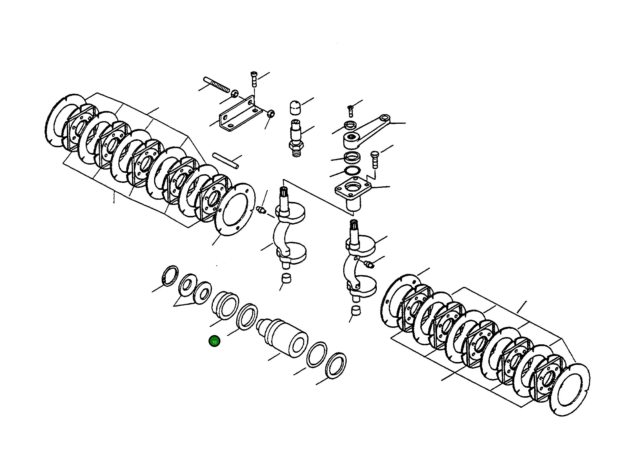 Кольцо 4919116M1 Komatsu