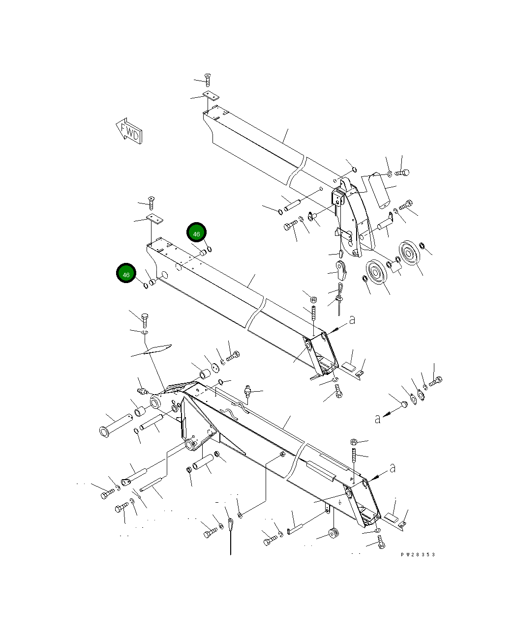 Кольцо MH21911-03204 Komatsu