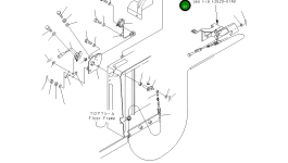 Крышка 19M-43-32161 Komatsu