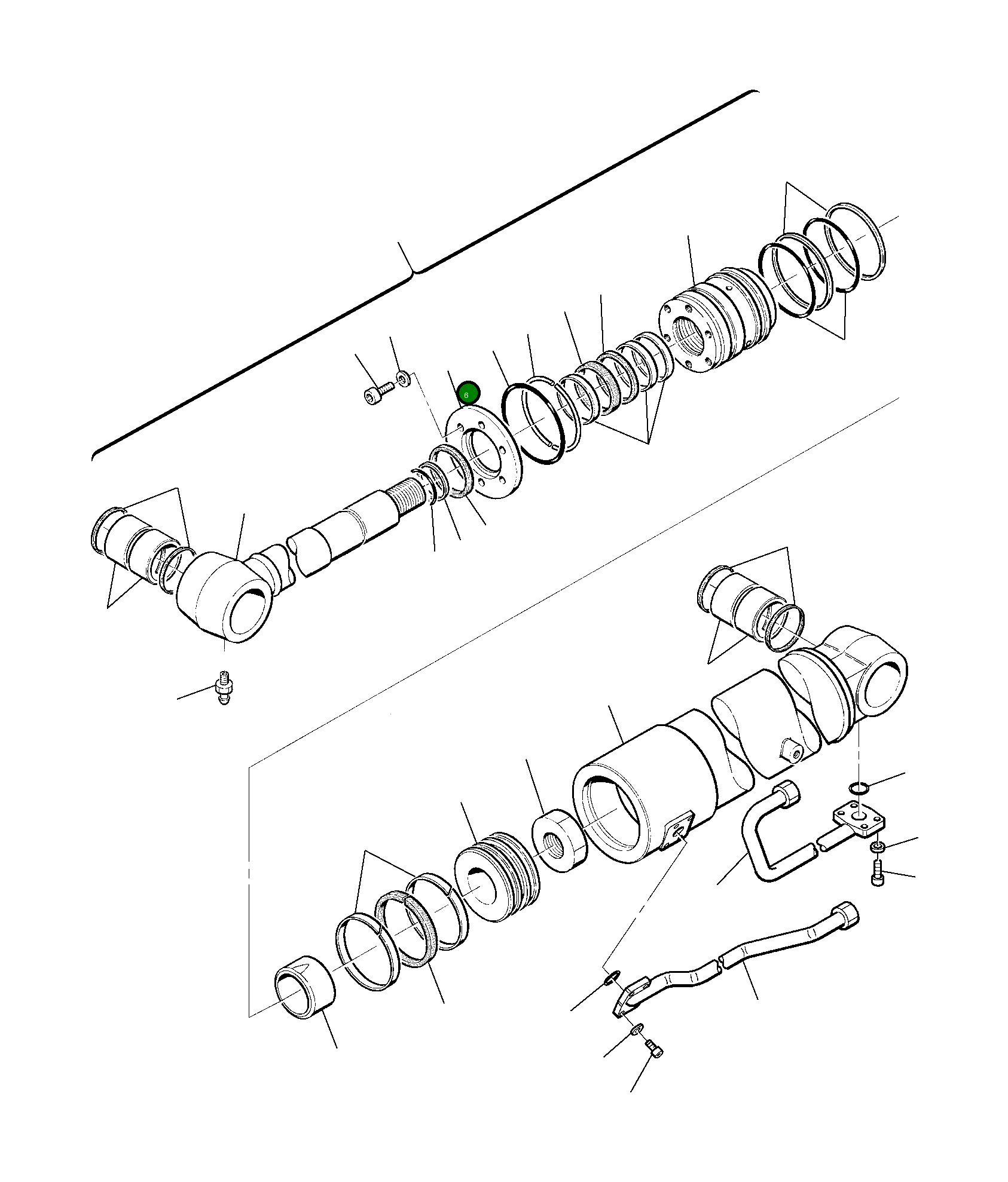 Крышка 21D-61-11130 Komatsu