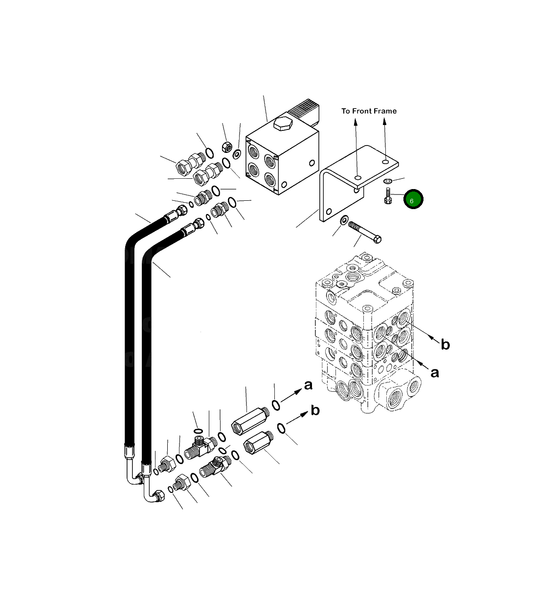 Болт 01020-81025 Komatsu