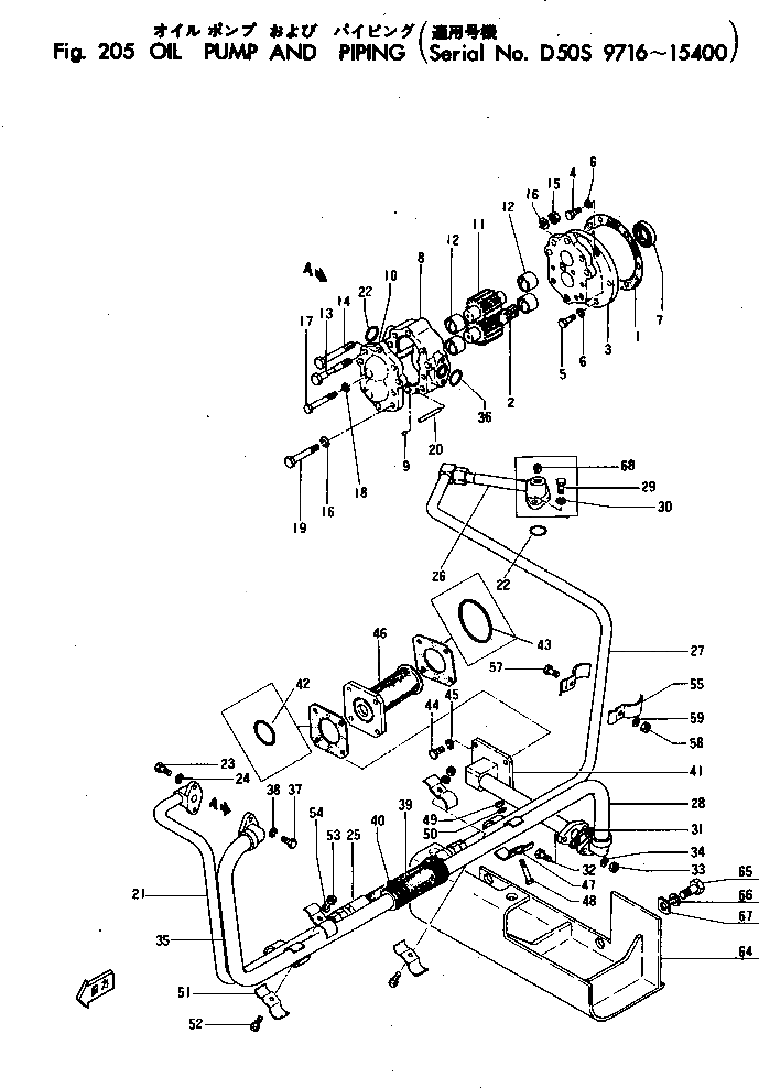 Болт D100-Q614 Komatsu
