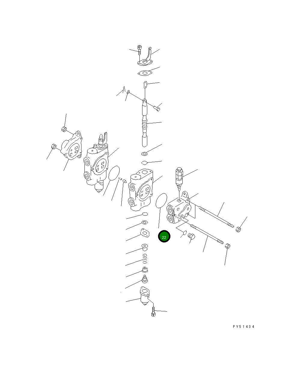 Кольцо уплотнительное (O-Ring) KB21001-00106 Komatsu