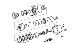 Кольцо уплотнительное (O-Ring) 0634 303 920 Komatsu