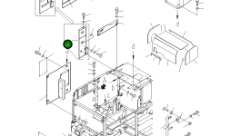 Крышка 14S-54-12690 Komatsu