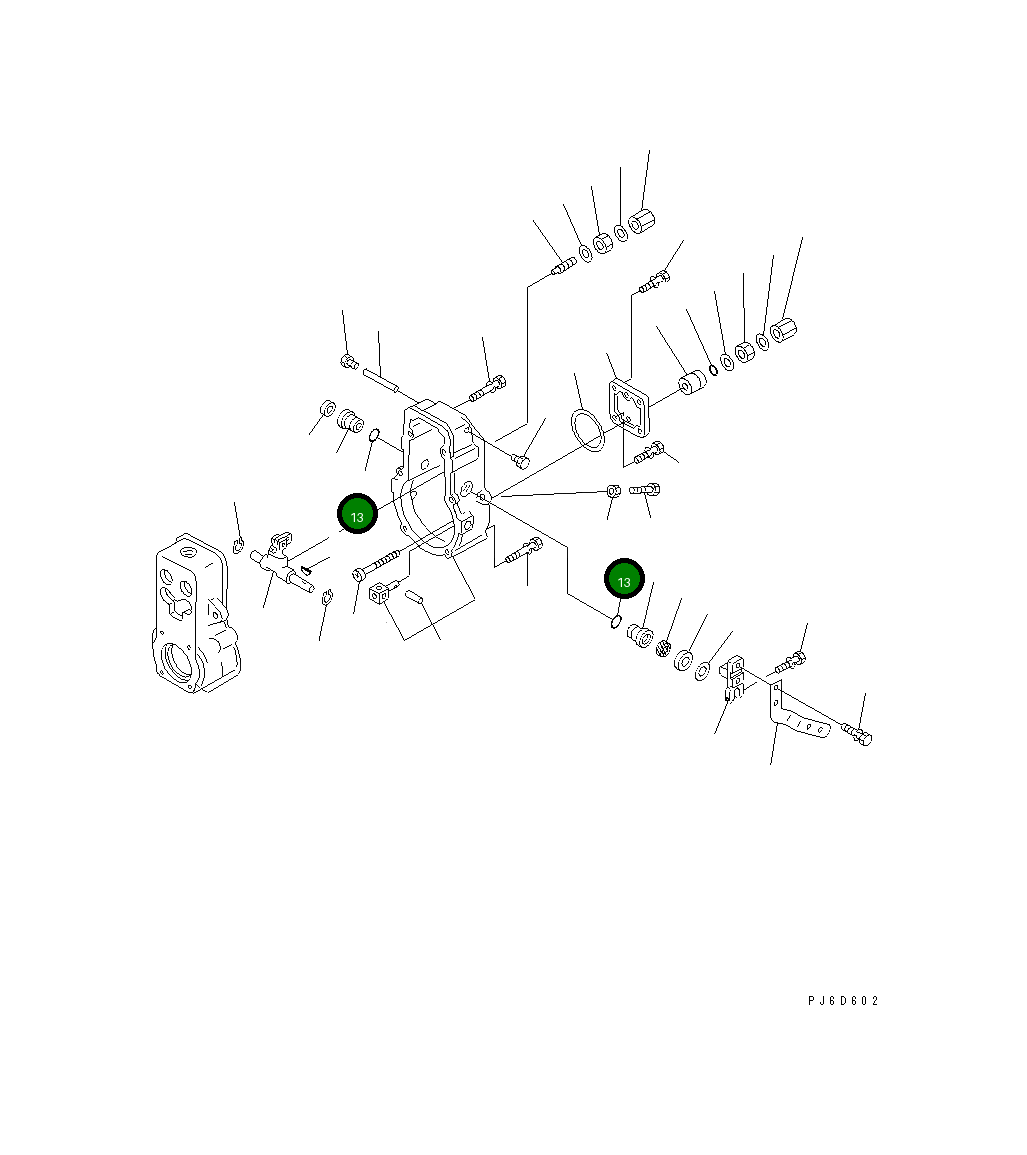 Кольцо уплотнительное (O-Ring) ND949140-7560 Komatsu