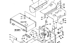 Крышка 268-10-19100 Komatsu