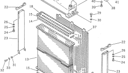 Сердечник 195-03-22131 Komatsu