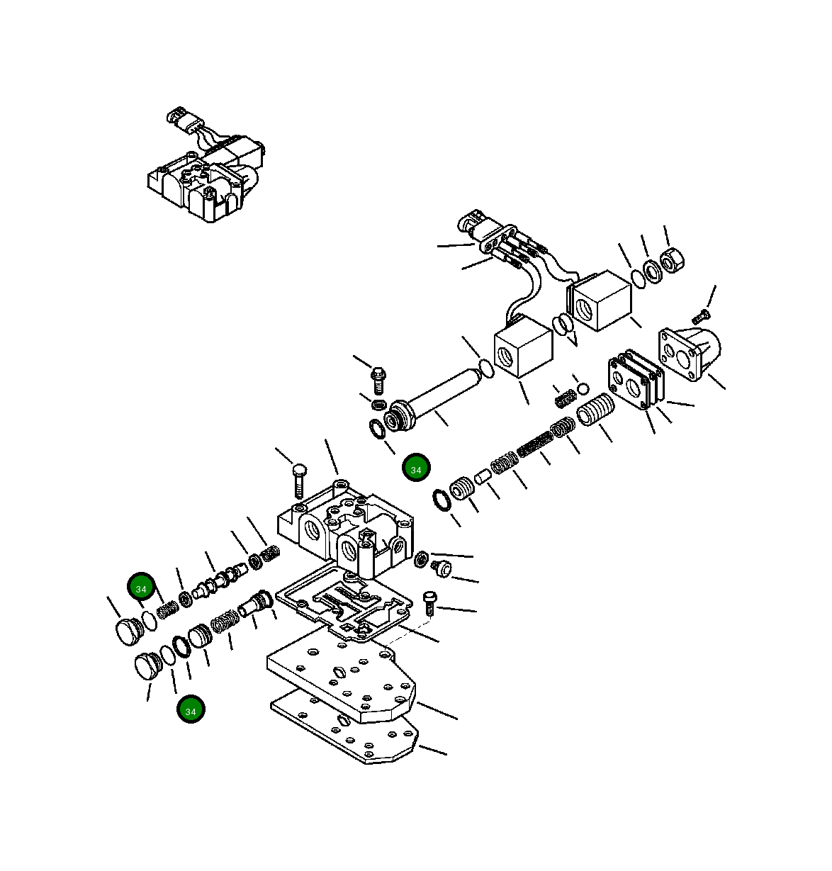 Кольцо уплотнительное (O-Ring) CA0028129 Komatsu