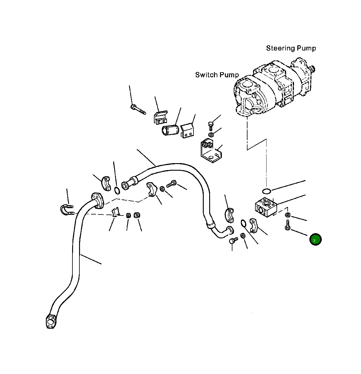 Болт 01254-81275 Komatsu