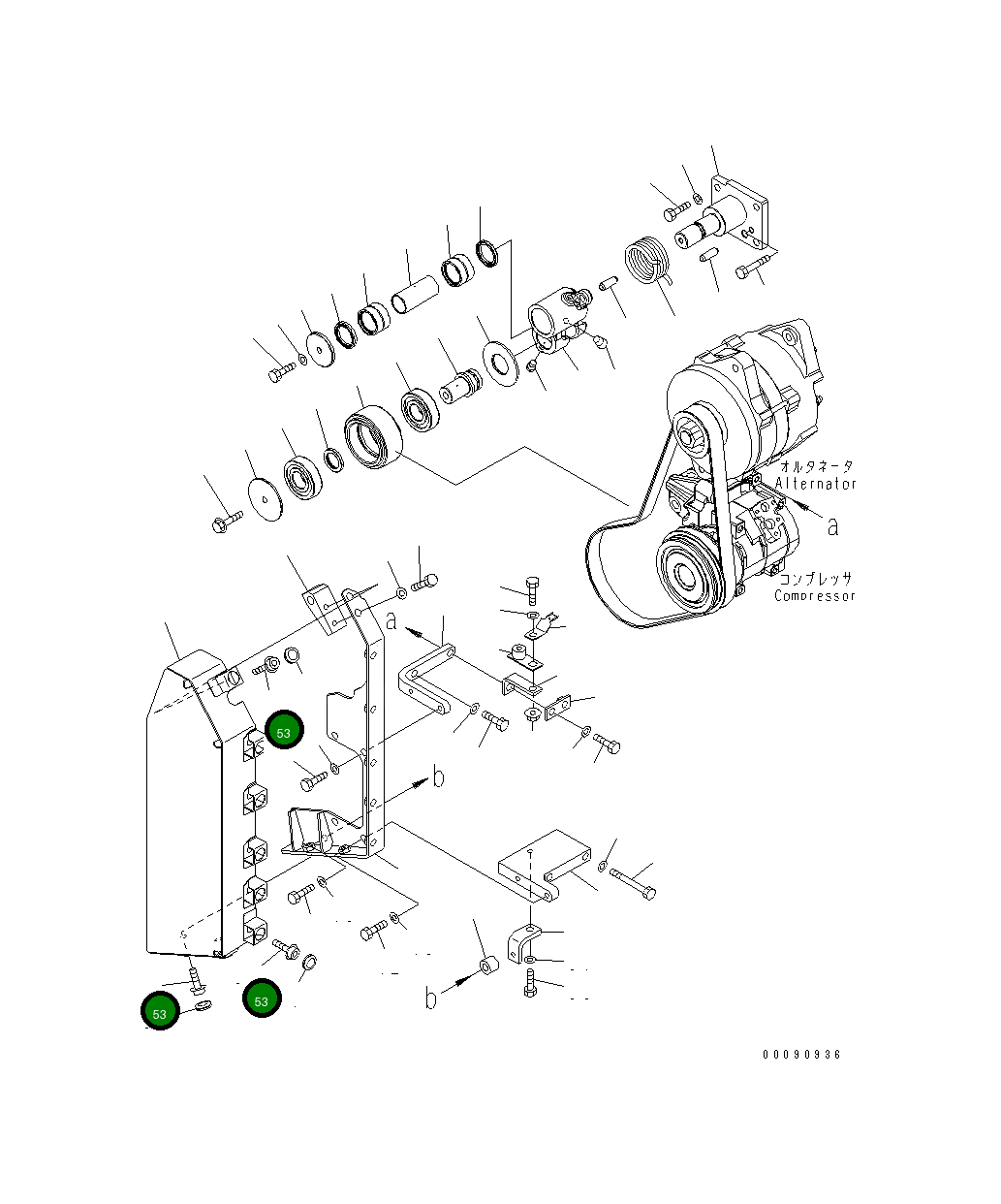 Болт 01026-A1025 Komatsu