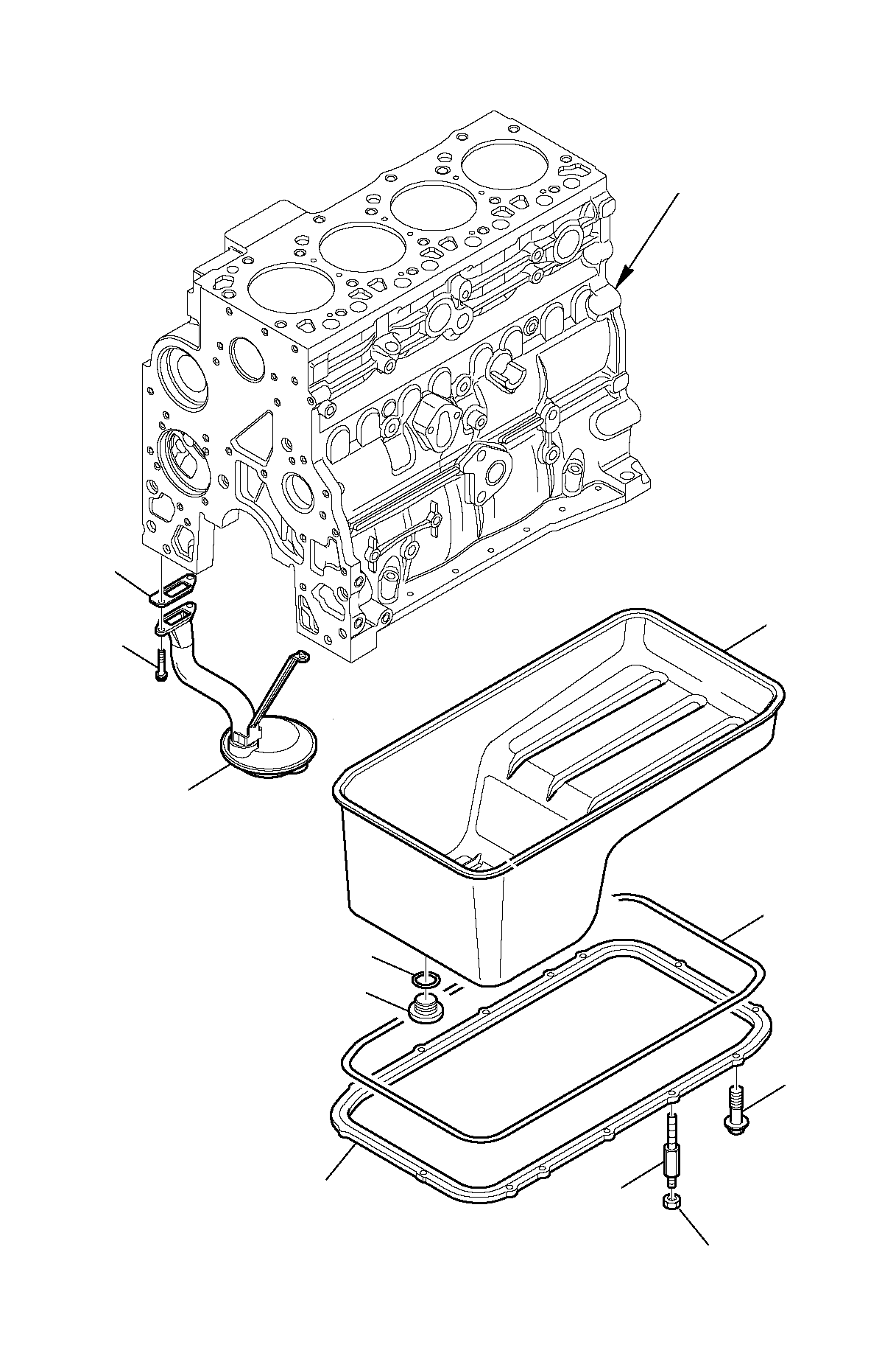 Болт EA16586724  Komatsu