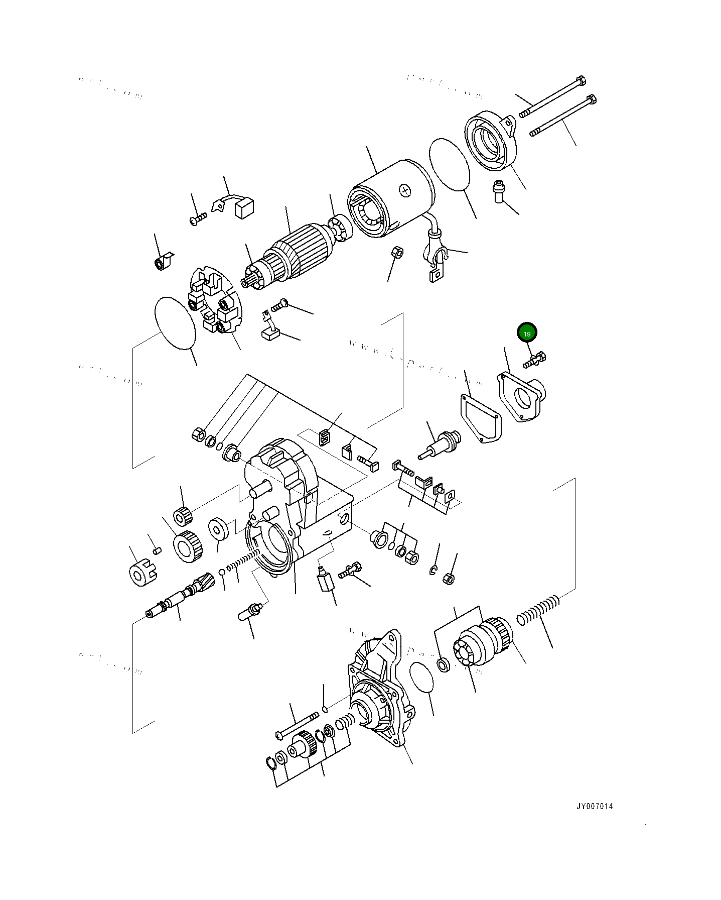 Болт ND9490474440 Komatsu