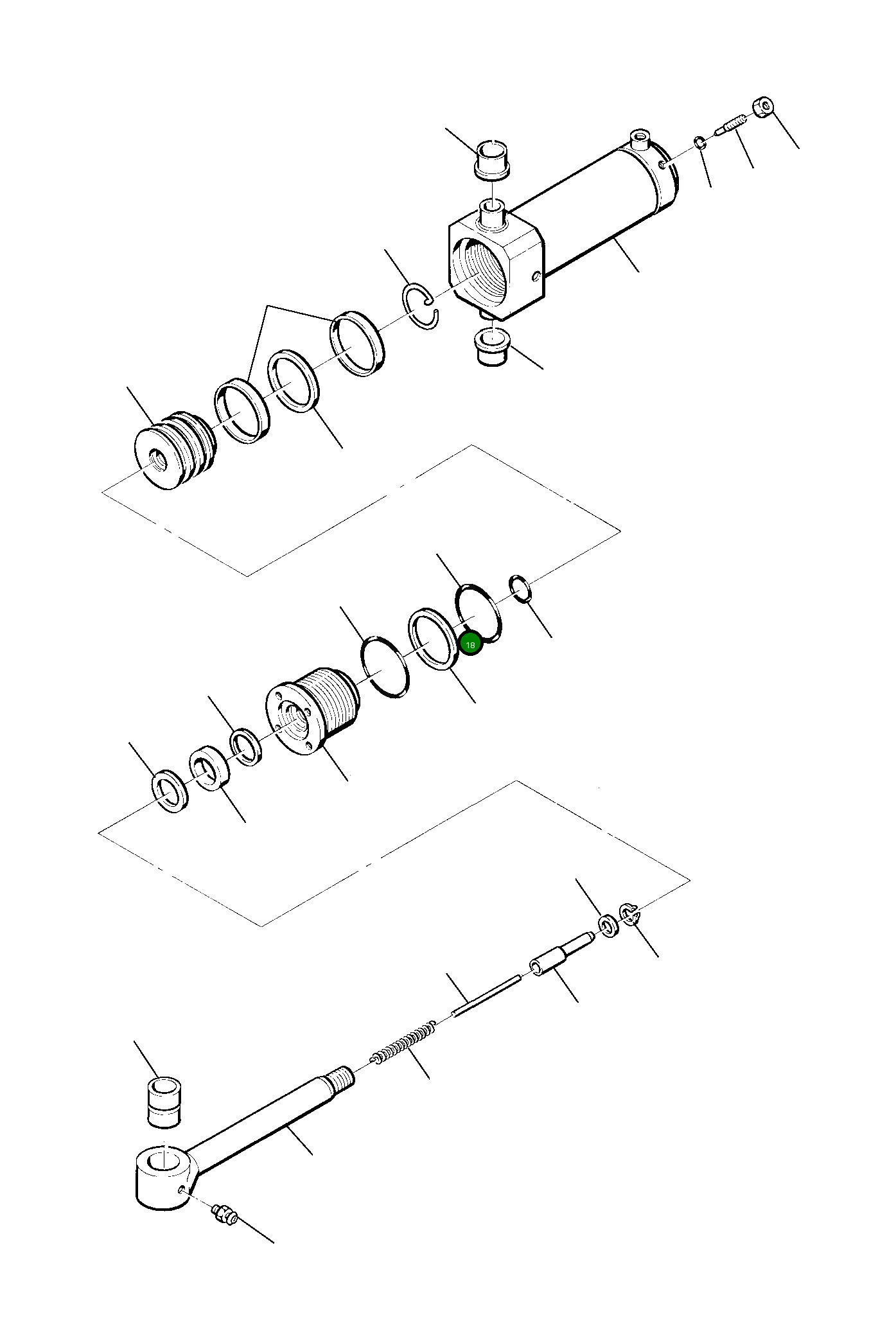 Кольцо уплотнительное (O-Ring) 855021240 Komatsu