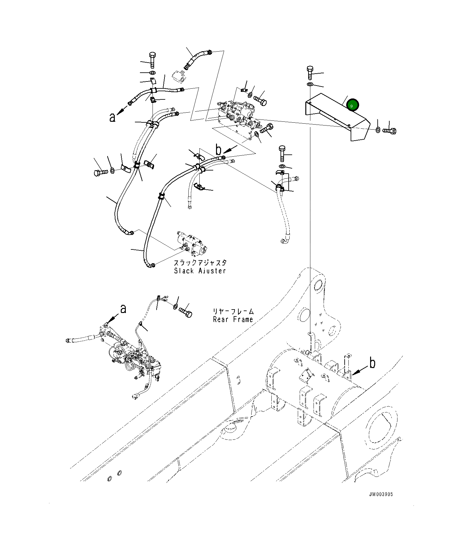 Крышка 561-88-86751 Komatsu