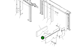 Крышка 21M-54-11670 Komatsu