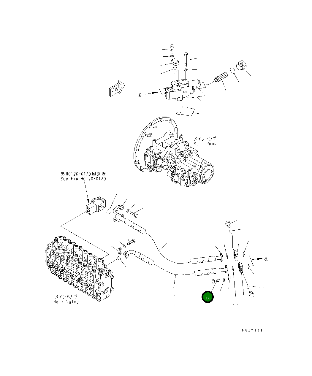 Болт 07372-81060 Komatsu