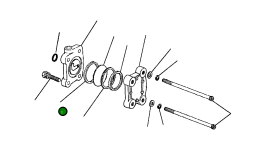 Кольцо уплотнительное (O-Ring) 1238 290 H1 Komatsu