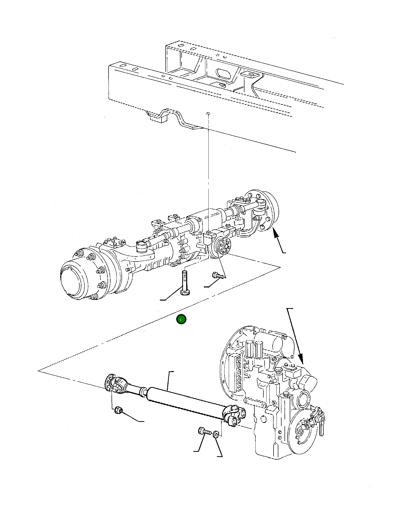 Болт 801015659 Komatsu