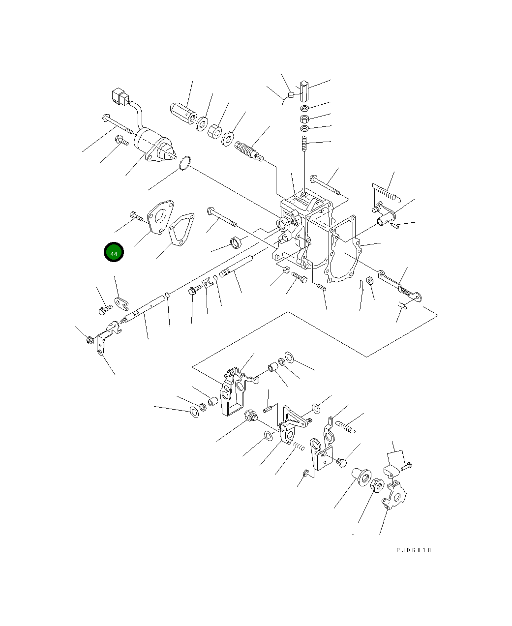 Болт 455-323 Komatsu