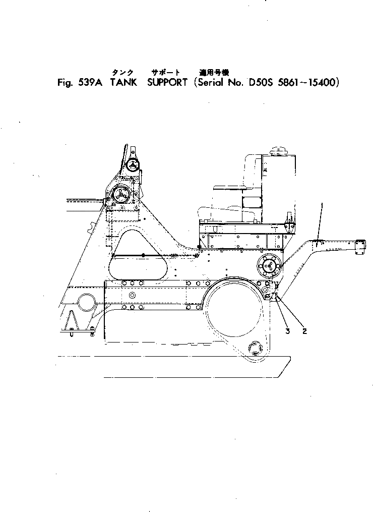 Болт 01000-32085  Komatsu
