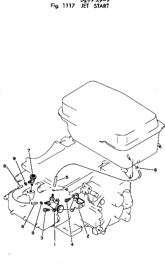 Болт KT01202-50612  Komatsu