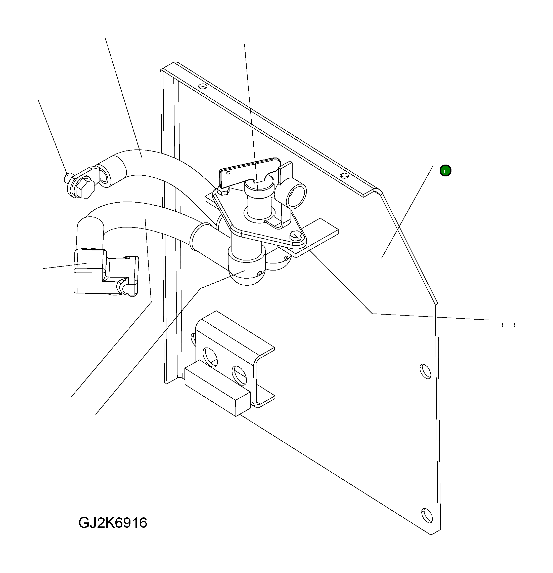Крышка 419-06-H4111  Komatsu