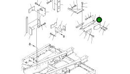 Крышка 207-54-73721 Komatsu