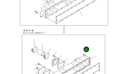 Болт CU3820988 Komatsu