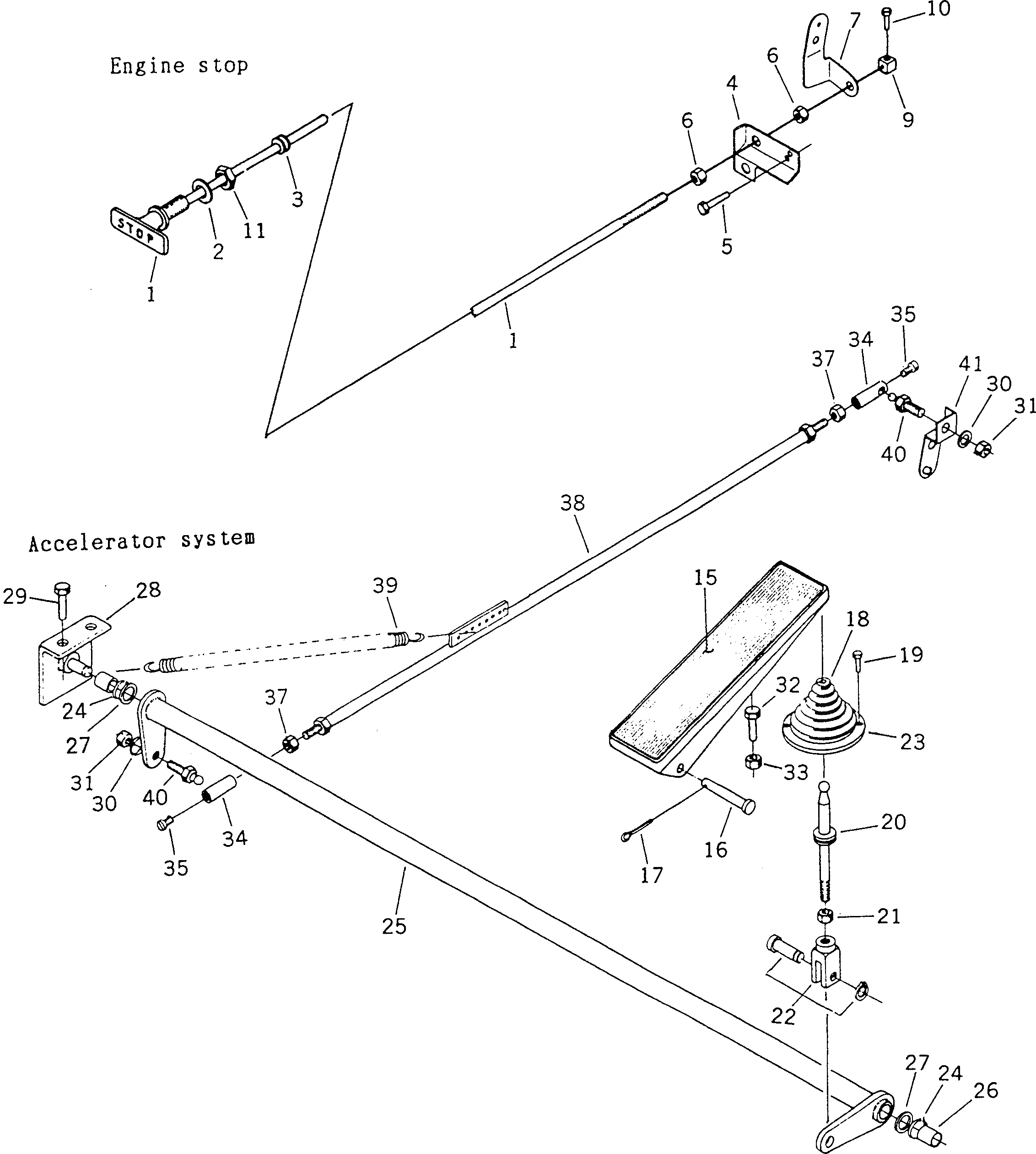 Болт BW062159  Komatsu