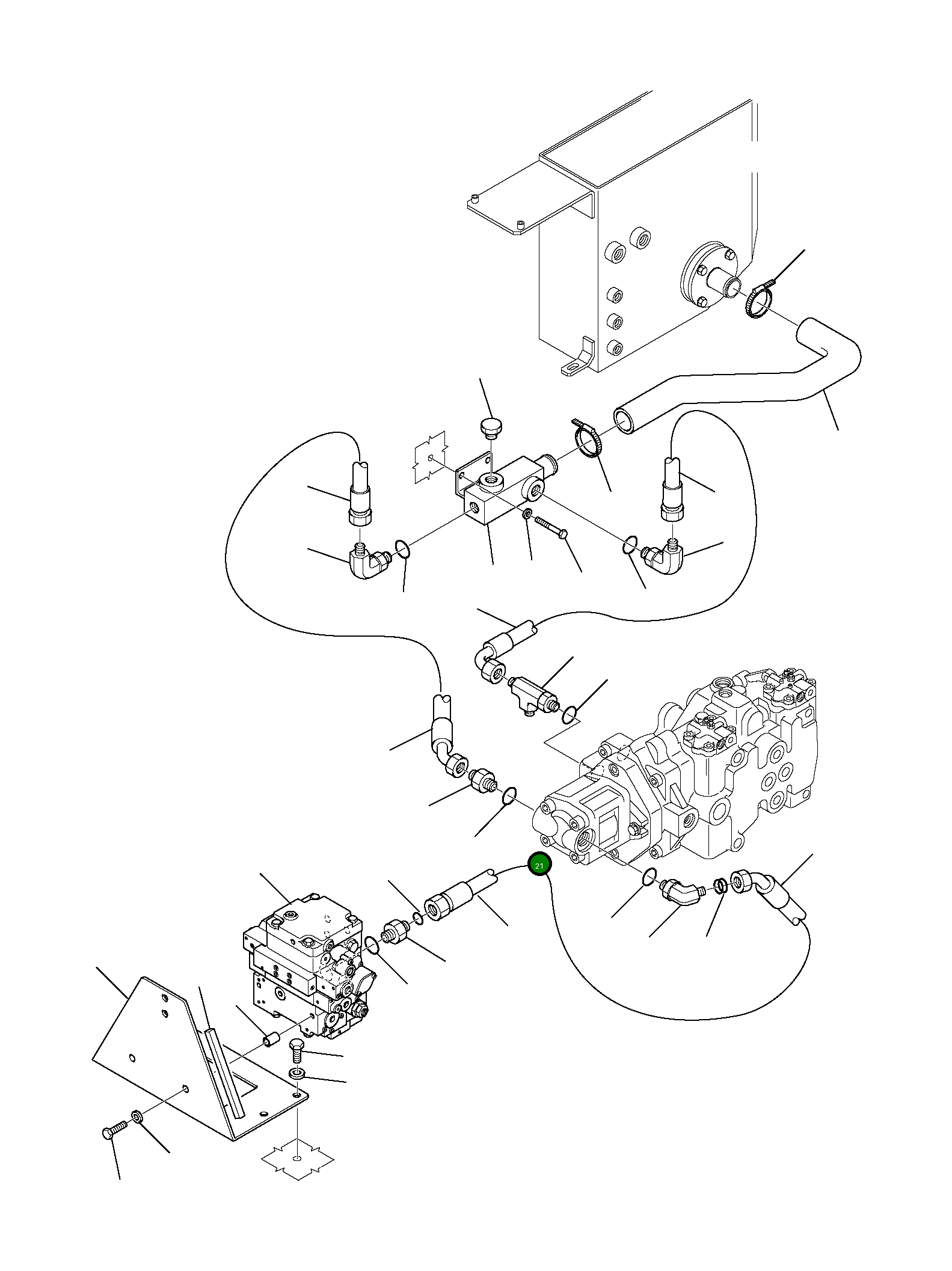 Кольцо уплотнительное (O-Ring) 855670034 Komatsu