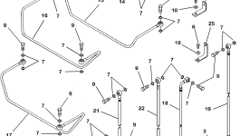 Трубка 6216-71-5490 Komatsu