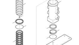 Кольцо уплотнительное (O-Ring) 890001549 Komatsu