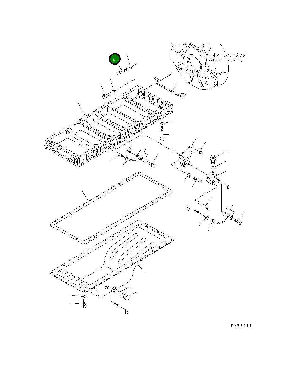 Болт 6150-81-9130 Komatsu