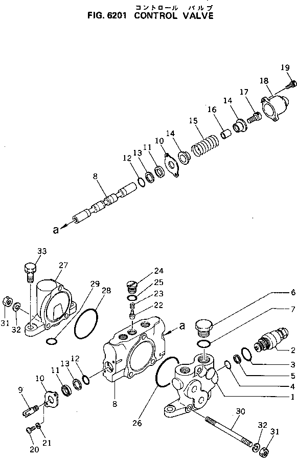 Болт YM26450-050162  Komatsu