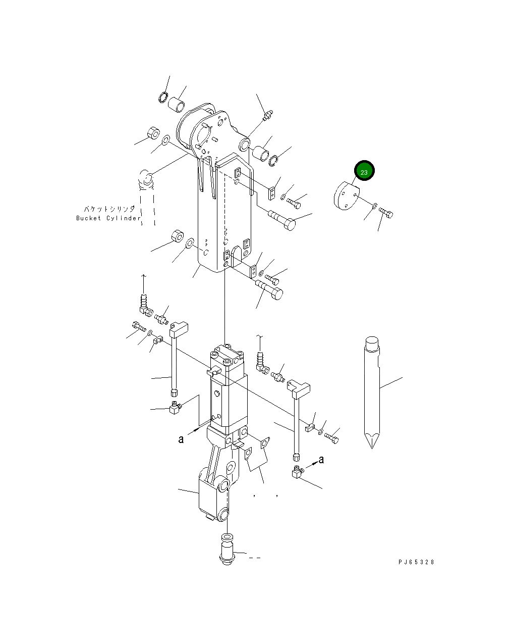 Крышка 20C-970-3440  Komatsu