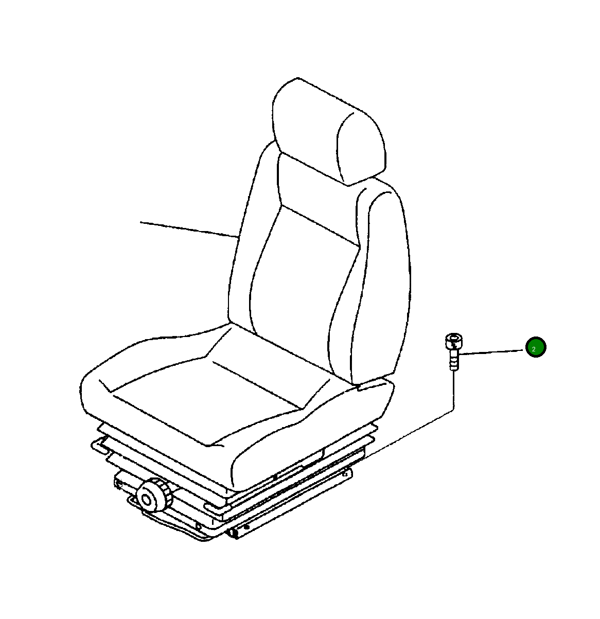 Болт 01252-00816 Komatsu